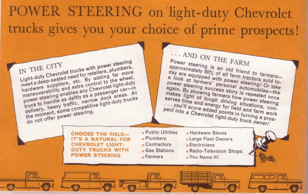 1963 Chevrolet Power Steering Profit Booklet Page 9